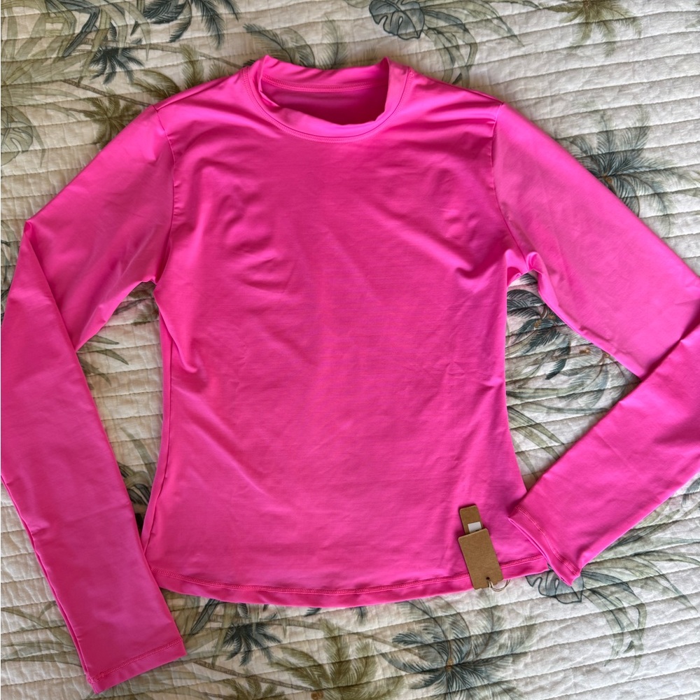 SKIMS Pink Taffy Swim Coverup